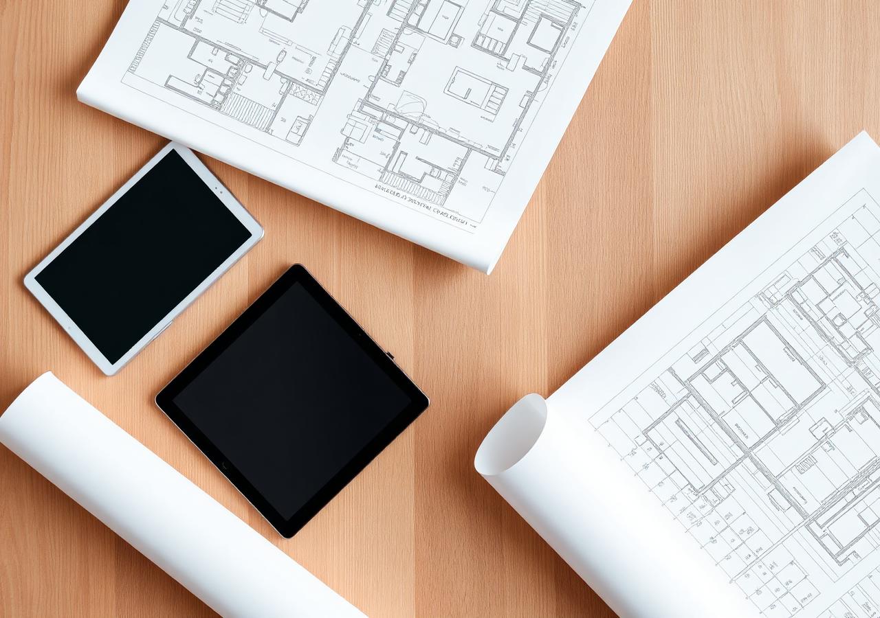 Architectural plans and tools
