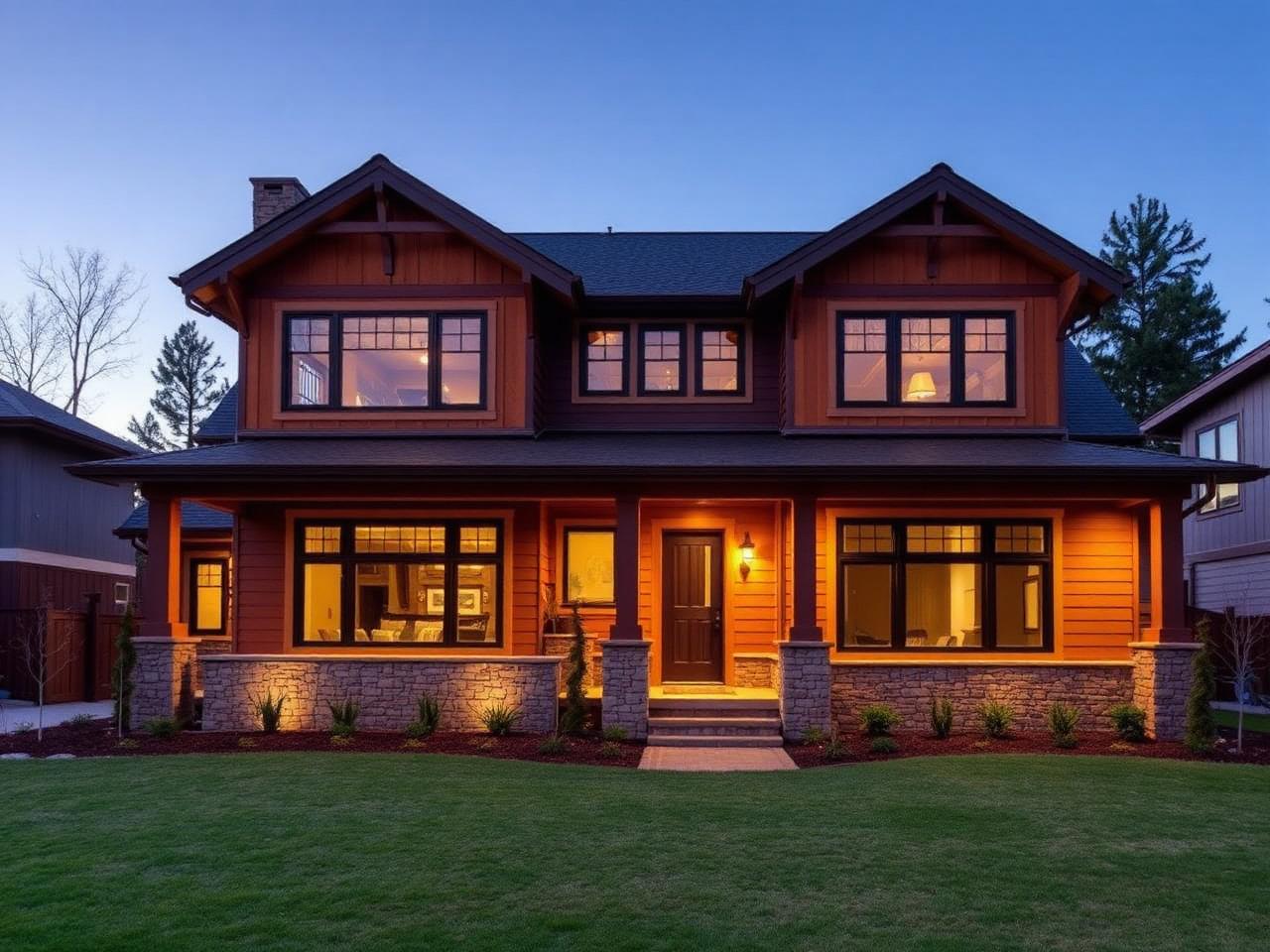 Craftsman home addition