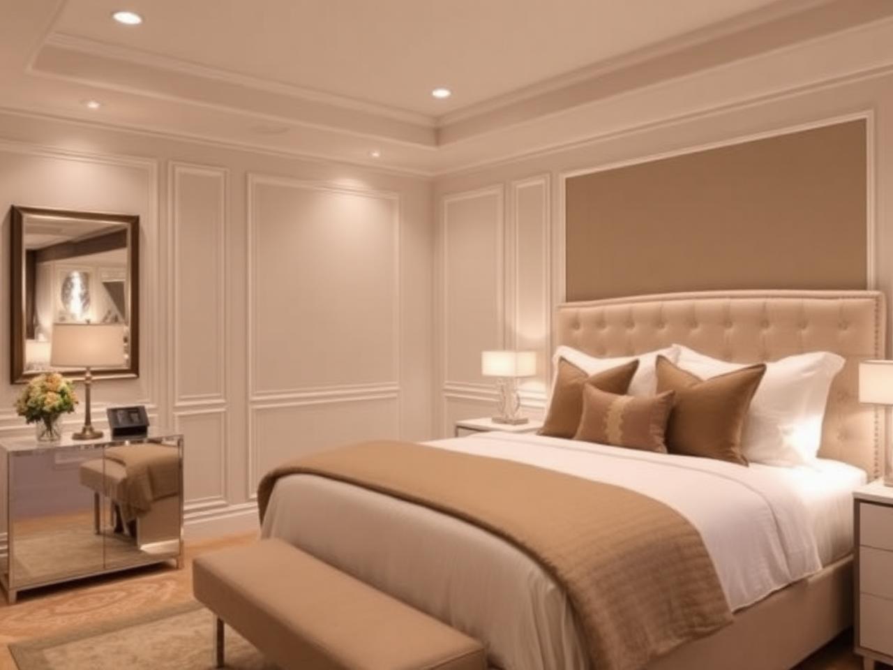 Primary bedroom suite